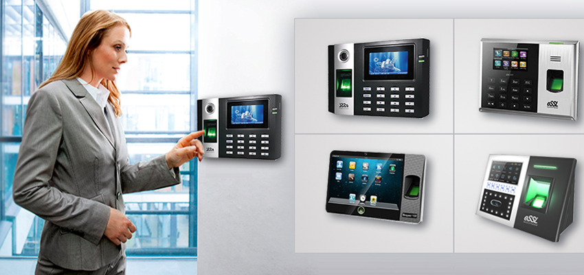 lắp đặt máy chấm công vân tay