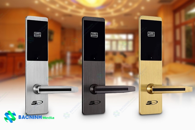 sử dụng khóa cửa điện từ