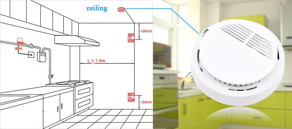 hệ thống báo cháy tự động cho gia đình giá rẻ