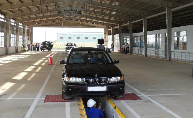 lắp đặt camera trung tâm đăng kiểm cơ giới