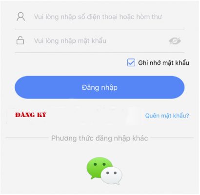 đăng ký tài khoản xem camera IP