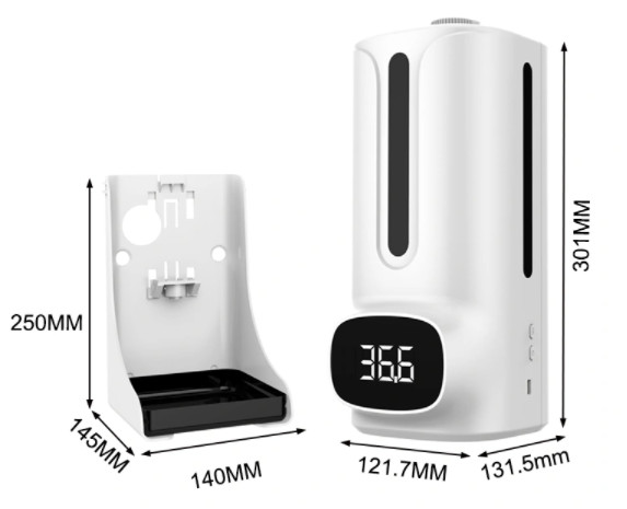 Máy đo thân nhiệt tự động phun khử khuẩn K9 Pro Plus